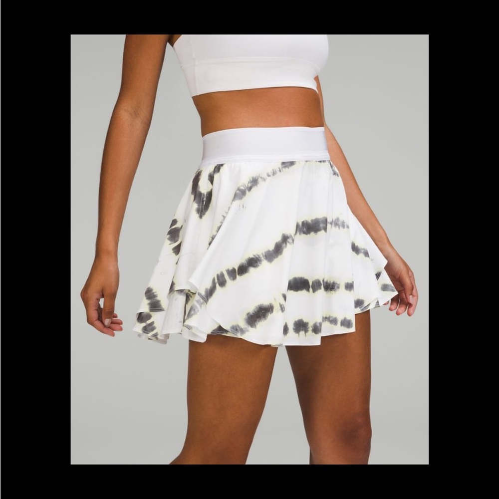 NWT Lululemon Court Rival High-Rise Tennis Skirt *Long